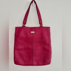 Cole Haan Magenta Pink Color Shoulder Tote Bag
